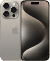 Apple iPhone 15 Pro 15,5 cm (6.1") Dual SIM iOS 17 5G USB Type-C 512 GB Titanium - thumbnail