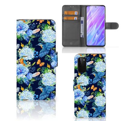Telefoonhoesje | Met pasjeshouder | voor Samsung Galaxy S20 IJsvogel
