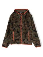 Ralph Lauren Kids veste en peau lainée artificielle - Vert - thumbnail