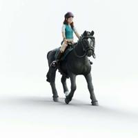 Cavaliere Lisa en Storm speciale figuren, SCHLEICH 42712 Horse Club, leeftijd 4