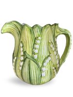 Les-Ottomans carafe en céramique Lily Of The Valley (22 cm) - Vert - thumbnail