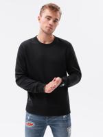 Ombre - Heren Sweater Zwart - Klassiek - B978
