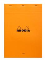 Schrijfblok rhodia a4 lijn 80vel 80gr or | 5 stuks
