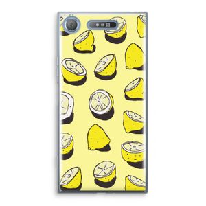 When Life Gives You Lemons...: Sony Xperia XZ1 Transparant Hoesje