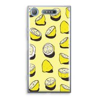 When Life Gives You Lemons...: Sony Xperia XZ1 Transparant Hoesje