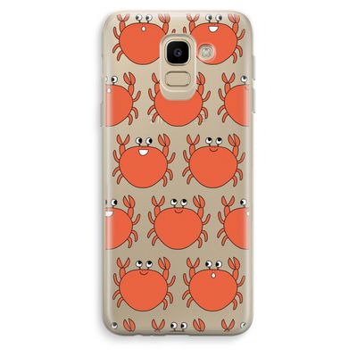 Krab: Samsung Galaxy J6 (2018) Transparant Hoesje