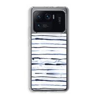 Ink Stripes: Xiaomi Mi 11 Ultra Transparant Hoesje