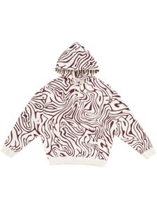 Marcelo Burlon County of Milan hoodie à logo brodé - Blanc