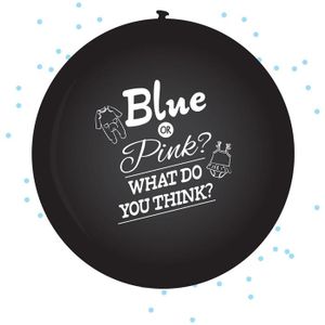 Gender Reveal Ballon Jongen - 60 cm