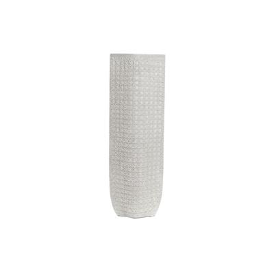Vaas DKD Home Decor 20 x 12 x 58 cm Wit Hars Modern