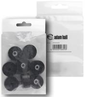Adam Hall 4909 M8 AH zak met 8 rubberen voetjes 38 x 20 mm - thumbnail