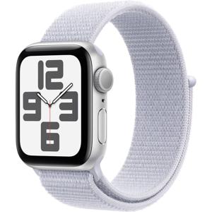 Apple Watch SE (2024) GPS 40 mm Aluminium kast Sport loop Blauwe wolk