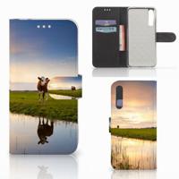 Huawei P20 Pro | Telefoonhoesje | Met pasjeshouder | Koe