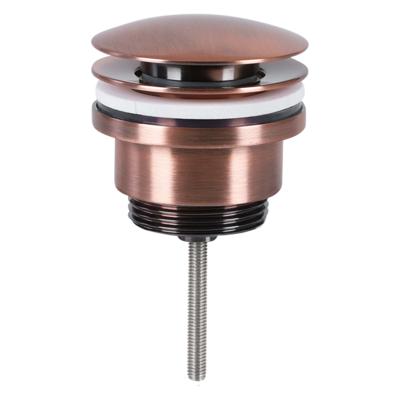 Differnz afvoerplug pop up | design | rood koper | 63mm