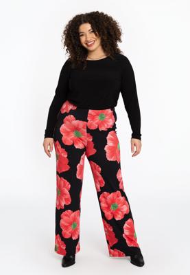 Yoek Pantalon PETALS | Rood | Maat 42/44