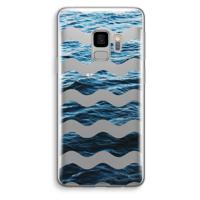 Oceaan: Samsung Galaxy S9 Transparant Hoesje