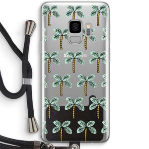Paradise: Samsung Galaxy S9 Transparant Hoesje met koord