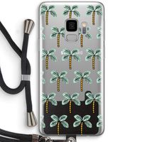 Paradise: Samsung Galaxy S9 Transparant Hoesje met koord