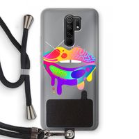 Lip Palette: Xiaomi Redmi 9 Transparant Hoesje met koord