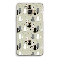 Katten: Samsung A3 (2017) Transparant Hoesje