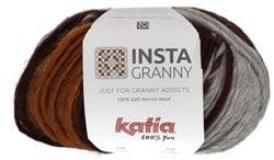 Katia Instagranny 108 Grey-Brown-Dark brown