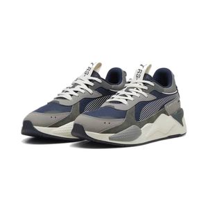 PUMA RS-X Sneakers Suede Donkerblauw Grijs Donkergrijs Beige