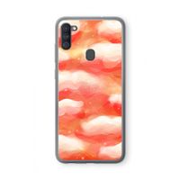 Lichte Wolken: Samsung Galaxy A11 Transparant Hoesje