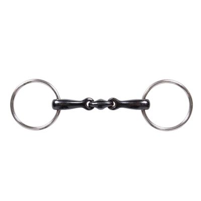 Pagony Sweet Iron dubbel gebroken watertrens zilver maat:13,5