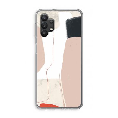 Lava: Samsung Galaxy A32 5G Transparant Hoesje
