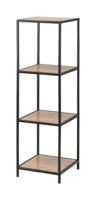 Bendt Wandrek 'Holger' Eiken en metaal, 120 x 35cm
