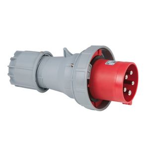 Showtec 5-polige CEE male connector 125A - IP67 (rood)