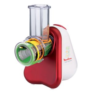 Moulinex Fresh Express + elektrische rasp Rood, Wit