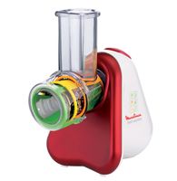 Moulinex Fresh Express + elektrische rasp Rood, Wit - thumbnail