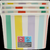 HEMA Bakjes Multicolor 4 Stuks bij Jumbo