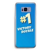 Victory Royale: Samsung Galaxy S8 Transparant Hoesje