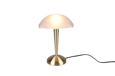 Trio TafellampPilz Ii goud met wit glas - R59261008