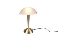 Trio TafellampPilz Ii goud met wit glas - R59261008