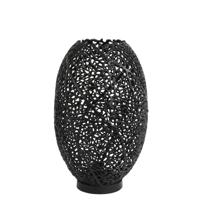 Light & Living Design tafellampSinula Ø 33cm - zwart - 1865912