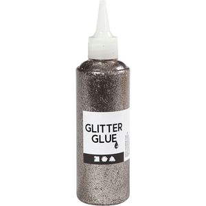 Creativ Company Glitterlijm zilver, 118ml
