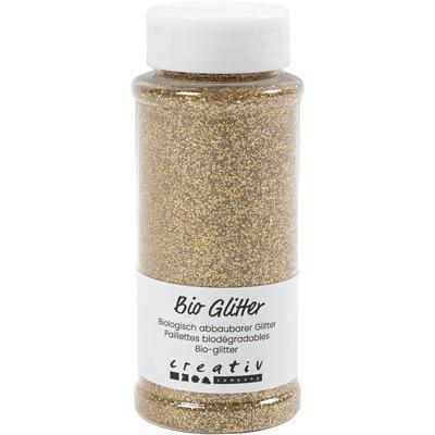 Creativ Company Bio sparkles, goud, 140 ml/ 1 doosje