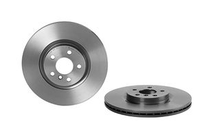 Remschijf COATED DISC LINE BREMBO, Remschijftype: Binnen geventileerd, u.a. für BMW, Mini