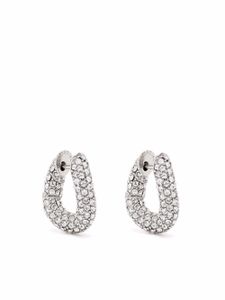 Balenciaga boucles d'oreilles Loop XXS - Argent