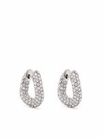 Balenciaga boucles d'oreilles Loop XXS - Argent - thumbnail