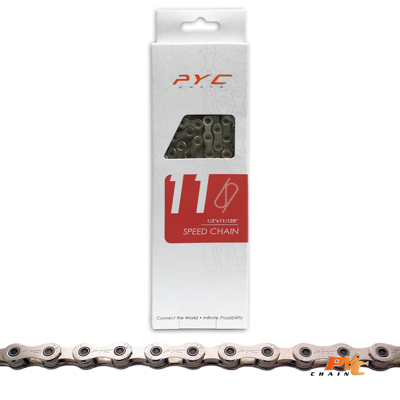 P.Y.C. Pyc massieve fietsketting 11v 116 schakels
