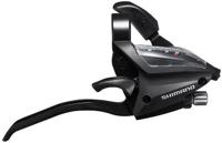 Shimano versteller (rechts) met remhendel 8 speed st-ef500-4 4 vingers zwart