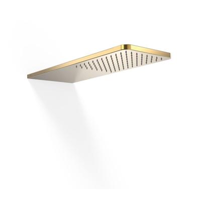 Hoofddouche Tres Selection | 55x21 cm | Rechthoek | 24k Goud glans