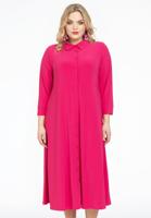 Yoek Lange blouse-jurk | Roze | Maat 54/56