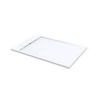 Douchebak Best Design Decent 160x90x4.5 cm Solid Surface Mat Wit
