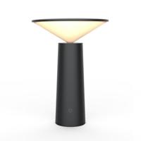 Eenvoudige en warme slaapkamer Creative Home Hotel studie bed lamp (zwart)