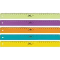 M+R lat, uit plastic, in geassorteerde kleuren, 30 cm